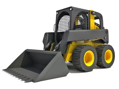 Skid Steer Loader 3D model buy