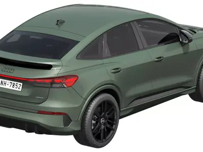 Audi Q4 e-tron Sportback 2027 3D model