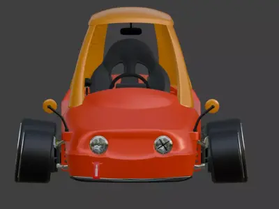 Mini Go-Kart  3D model