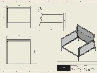 Luxury armchair Free 3D model