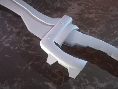 HIE Sword18 N1 Low-poly 3D model