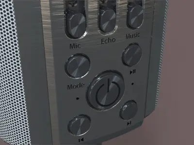 Mic audio devce 3D model