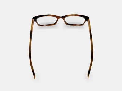 Brady Eyeglasses in Sugar Maple 3D model by vertexvisionworks