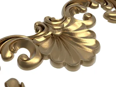 decorative pattern ready for 3D printing 3D model 77