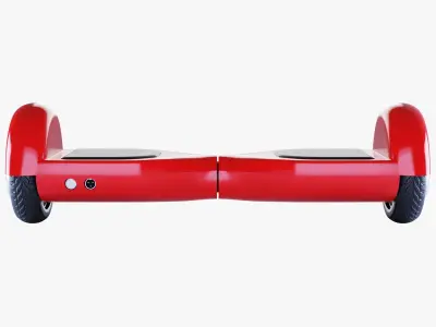 Hoverboard 3D model Textured