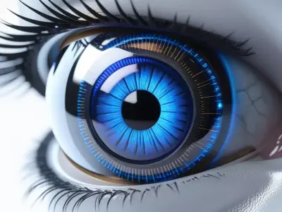 Cybernetic Eye 3D Model 3D model