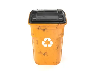 Trash Can 3D model purchase