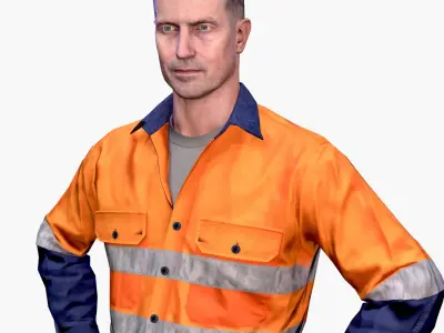  Workman Mining Safety Glen UNREAL UE4 