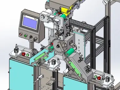 Cumachine-General assembly 3D model