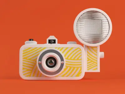 lomography la sardina 3D model