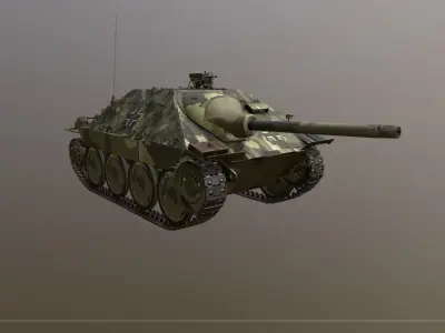 Jagdpanzer 38 - Hetzer sommer Leibstandarte 3D model
