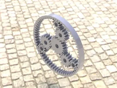 planetary gear Free 3D model