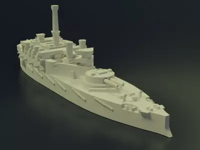 HMS Victoria 1887 3D print model