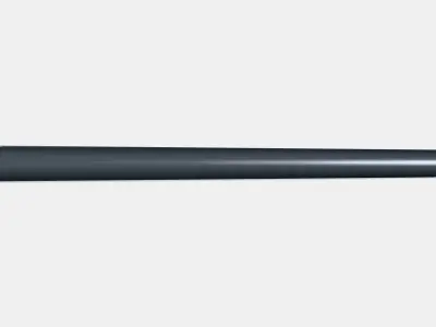 FIXED Graphite UNI - magnetic grey 3D model