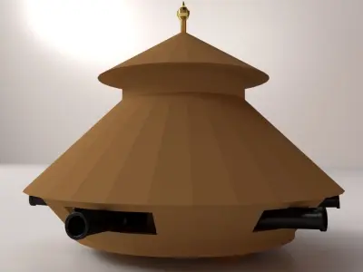 Da Vinci Tank 3D model