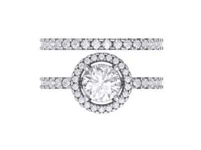 Wedding Ring  3D print model 244