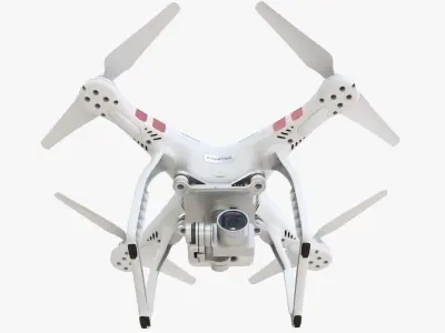 DJI Phantom 3 Drone Free 3D model purchase