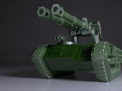 Legendary Battle Tank for 3Dprint 3D print model