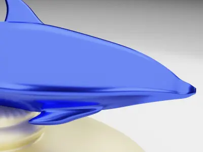 BLUE DOLPHIN 3D model