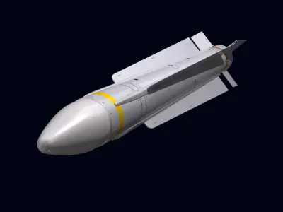 AIM-47 Falcon 3D model