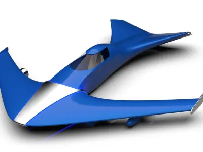 Space Ship 3D model shop