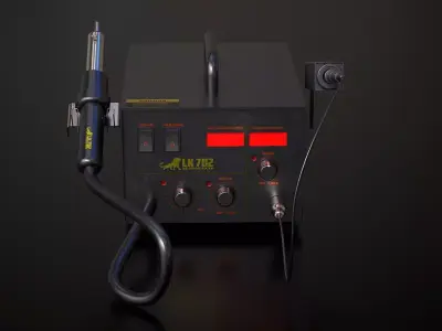 SMD REWORK STATION SOLDERING STATION 3D model