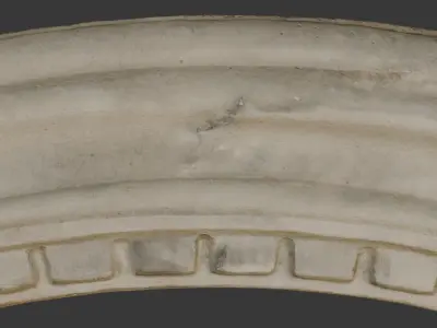 Marble Arch Fragment Scan Low-poly 3D model