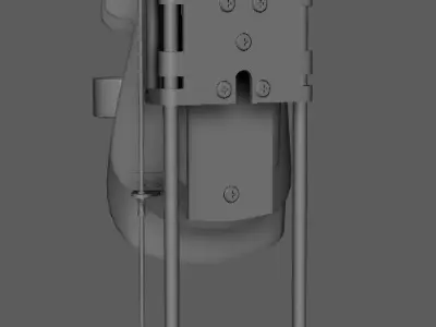 SAW Gauntlet Weapon  3D model