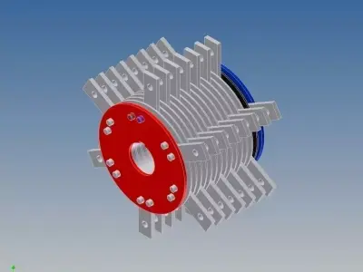 Hammer Mill crusher Free 3D model