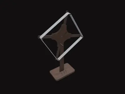 Medieval Skeiner  Low-poly 3D model