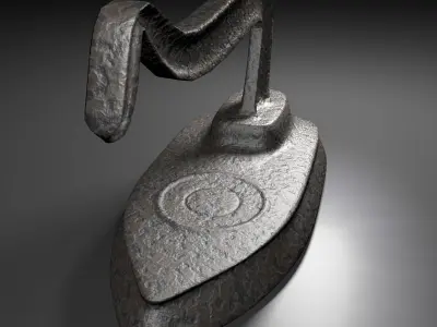 Antique Iron 3D model