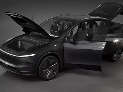 2025 Tesla Model Y Stealth Grey 3D model