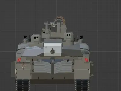 Abrams X 3D model purchase