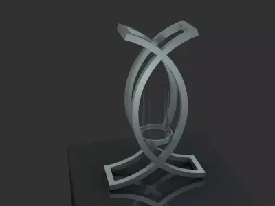 Candle Holder 3D model
