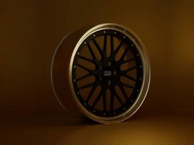 BBS LM Rim 3D model