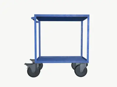 Hand Trolley 3D model buy