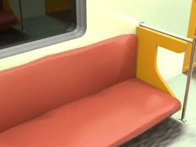 Metro Interior 3D model