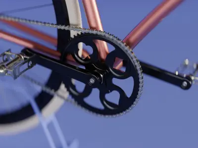 Classic Bike 3D model purchase