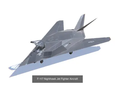 Jet Bomber Aircrafts Bundle 3D Model Collection