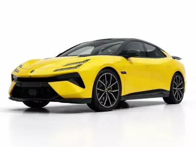 Electric Hyper Sedan Next Gen Performance 3D model