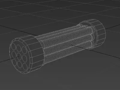 Uranium Rod Free 3D model