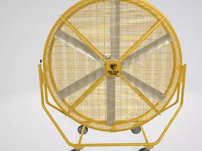 Big Ass Fans AirGo Tilting Fan 3D model