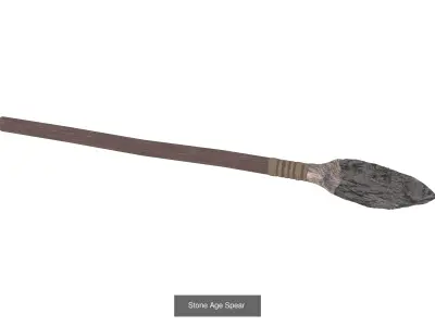 Prehistoric Weapons 3D Model Pack