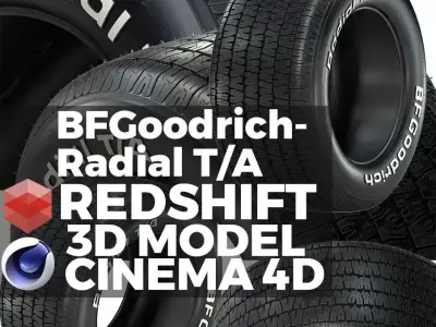 BFGoodrich Radial TA v2  3D model