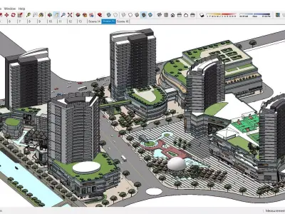 Sketchup Complex 184 3D model