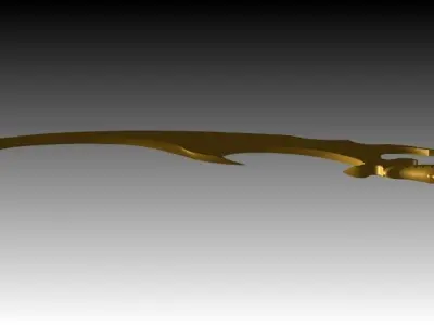 Dark Sword Free 3D model purchase