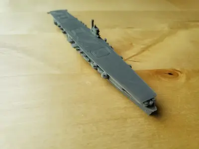 Japanese Aircraft Carrier Hiryu 3D print model