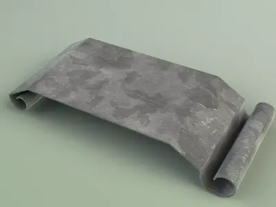 blade metal curtains Free 3D model