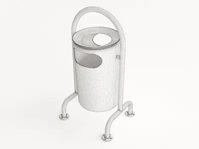 Trash can 14 3D model