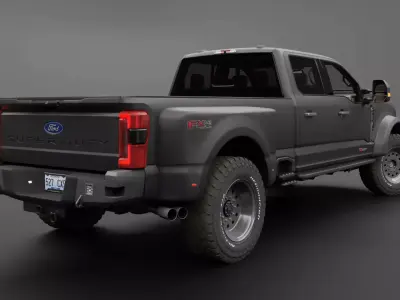 Ford F350 - F550 Super Duty Dually EOG - Complete Model  3D model